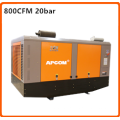 NEW 2020 APCOM 145 psi 185CFM 185 CFM 8bar diesel screw air compressor  for mine and drilling use for jack hammer 116psi